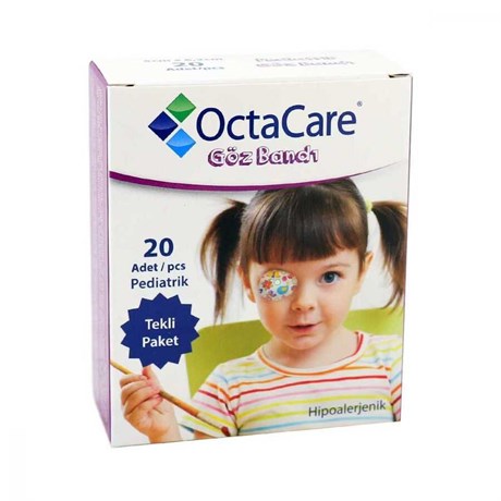 Octacare Pediatrik Göz Bandı Kız 5*6.2cm 20lidiğer