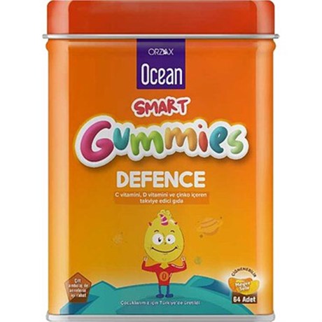 Ocean Smart Gummies Defence 64 Adet Çiğnenebilir Jel