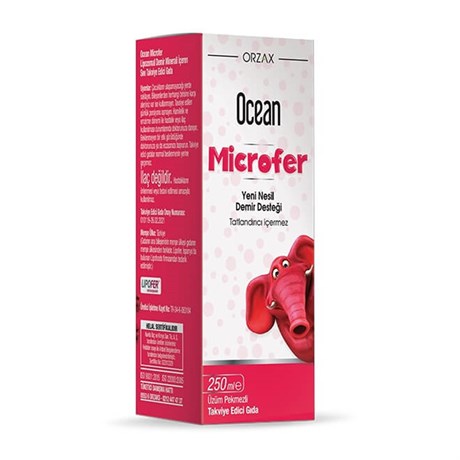Orzax Ocean Microfer Şurup 250 Ml