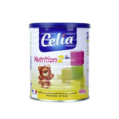 Celia Nutrition 2 Bebek Sütü 400 gr 0-6 AyAnne BakımDiğer