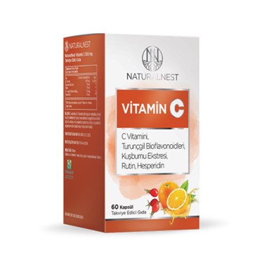 Naturalnest Vitamin C 60 KapsülBağışıklık GüçlendiricilerNaturalnest