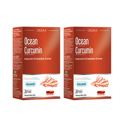 Orzax Ocean Curcumin 30 Kapsül 2 AdetDiğer 