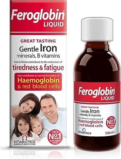 Feroglobin Lıquıd Gentle Demir ve B Vitamini 200 Ml