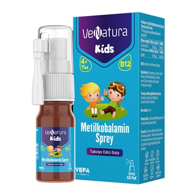Venatura Kids B12 Metilkobalamin Sprey 5 Ml