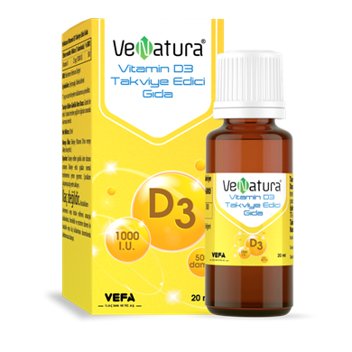 Venatura Vitamin D3 Takviye Edici Gıda
