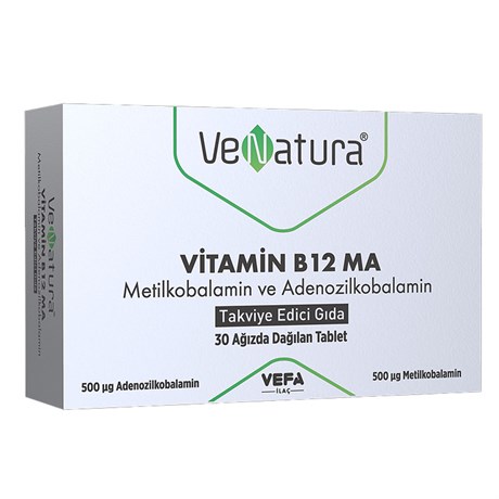Venatura Vitamin B12 Ma Metilkobalamin Ve Adenozilkobalamin