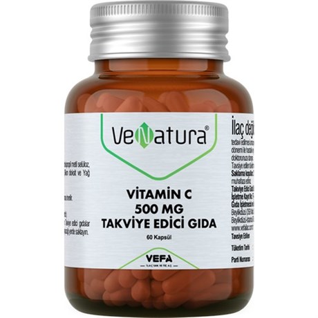 Venatura Vitamin C 500 Mg 60 Kapsül